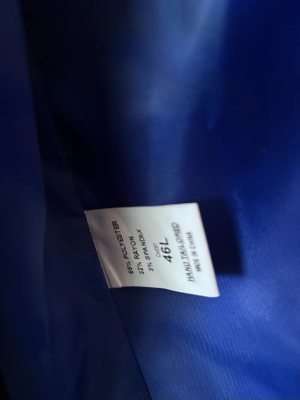 Men's Navy Pinstripe Suit